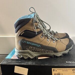 La Sportiva Nucleo High GTX Boots oak/topaz 9.5 NWT